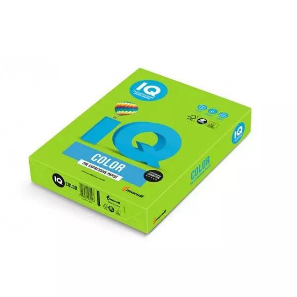 Farebný papier IQ color májovo zelený MA42, A4 80g