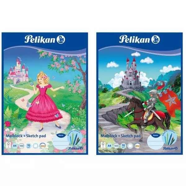 Skicár Pelikan A4 100 listov 70g