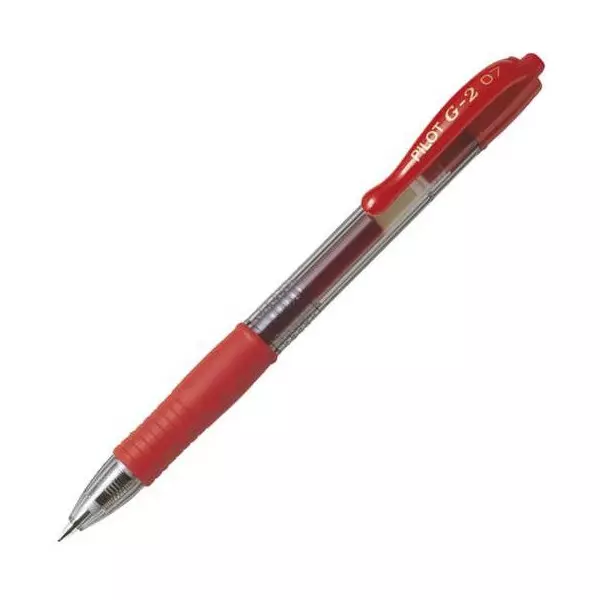 Roller gélový PILOT G-2 07 červený