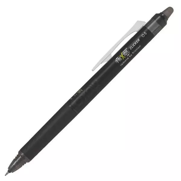 Roller gumovací PILOT Frixion clicker R, 05, čierna