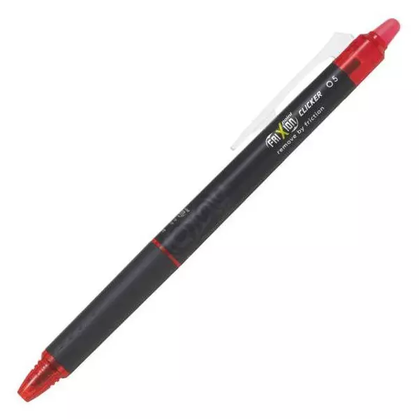 Roller gumovací PILOT Frixion clicker R, 05, červená