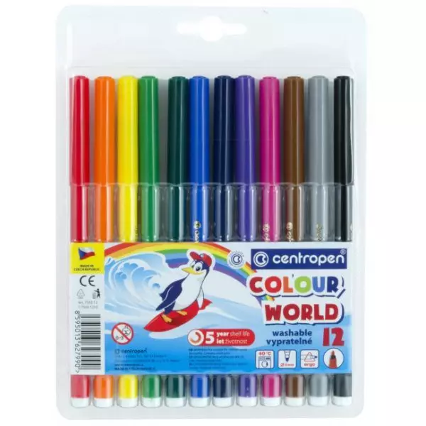 Sada popisovačov Centropen 7550/12S