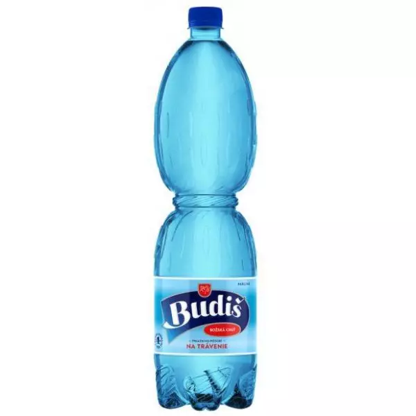 Minerálna voda Budiš perlivá 6 x 1,5 ℓ