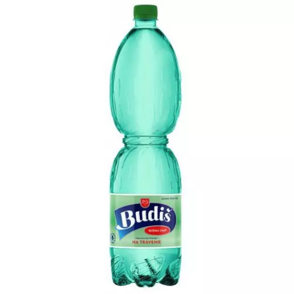 Minerálna voda Budiš jemne perlivá 6 x 1,5 ℓ