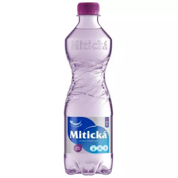 Minerálna voda Mitická jemne perlivá 12 x 0,5 ℓ