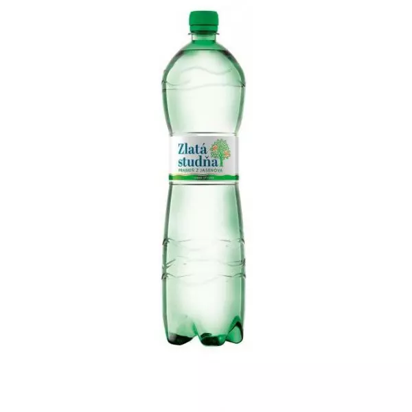 Pramenitá voda Zlatá studňa jemne sýtená 6 x 1,5 ℓ