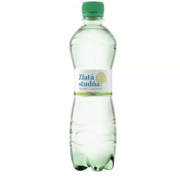 Pramenitá voda Zlatá studňa jemne sýtená 12 x 0,5 ℓ