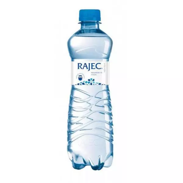 Pramenitá voda Rajec nesýtená 12 x 0,5 ℓ