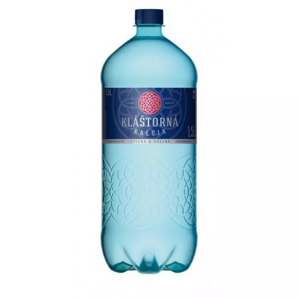 Minerálna voda Kláštorná Kalcia 6 x 1,5 ℓ sýtená