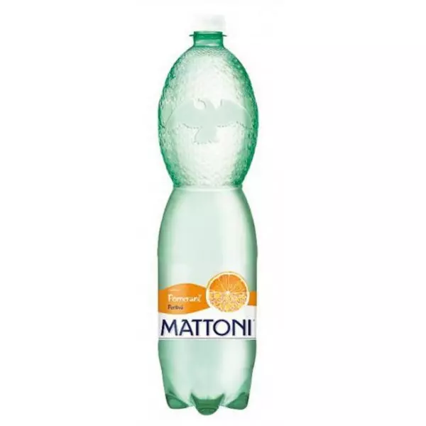 Minerálna voda MATTONI ochutená - pomaranč sýtená 6 x 1,5 ℓ