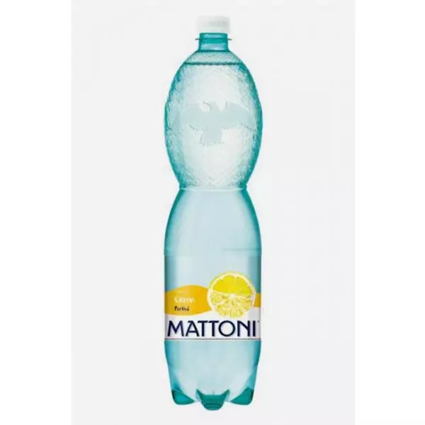 Minerálna voda MATTONI ochutená - citrón sýtená 6 x 1,5 ℓ
