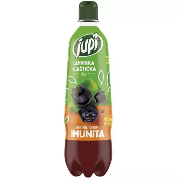 Sirup Jupí IMUNITA arónia 0,7 ℓ