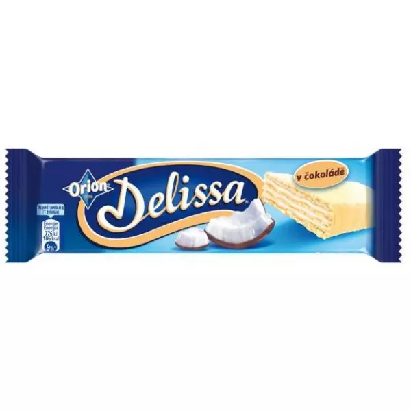 Oblátka Delissa ORION kokosová 33 g