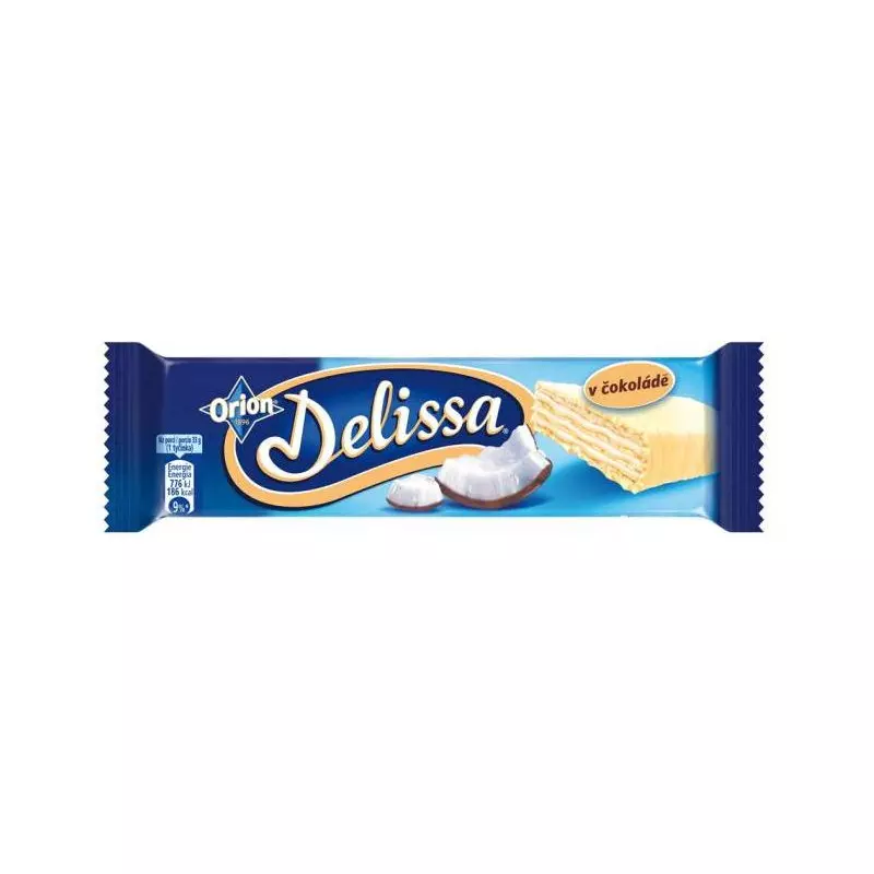 Oblátka Delissa ORION kokosová 33 g Oblátka Delissa ORION kokosová 33 g