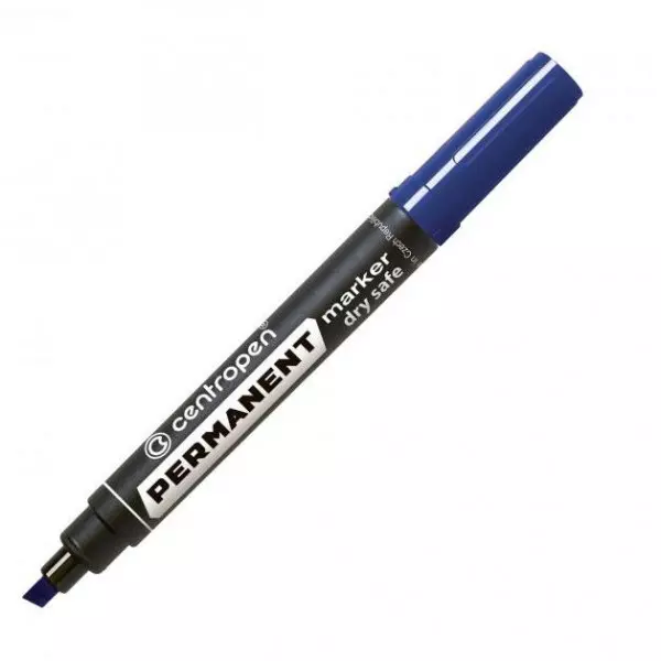 Permanentný popisovač Centropen 8516 nevysychajúci modrý