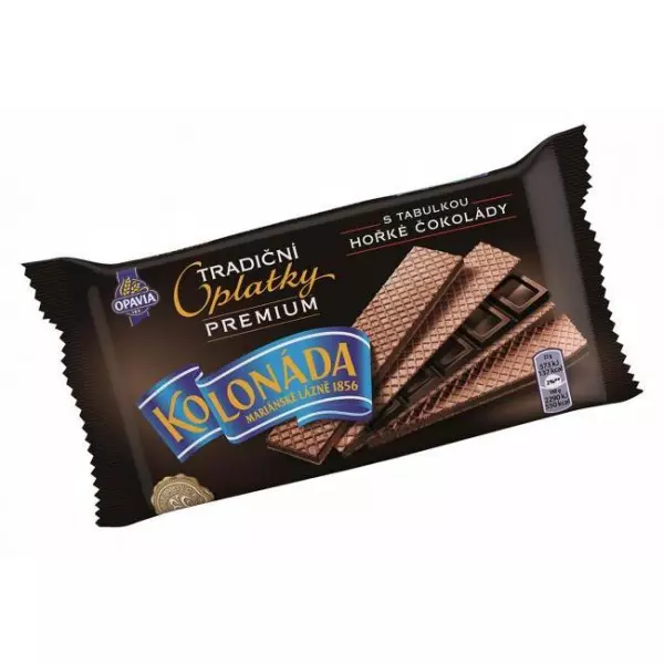 Oblátky Kolonáda Premium - horká čokoláda 92 g
