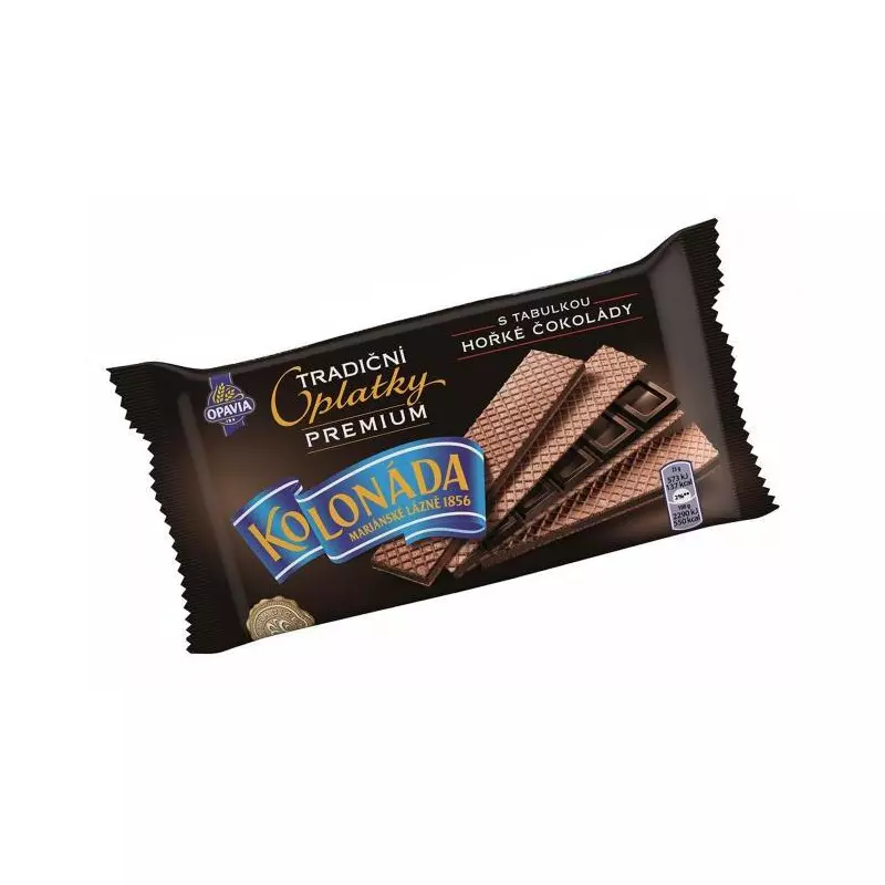 Oblátky Kolonáda Premium - horká čokoláda 92 g Oblátky Kolonáda Premium - horká čokoláda 92 g