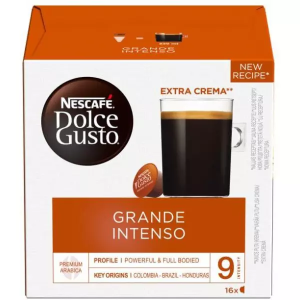Kávové kapsule DOLCE GUSTO Grande Intenso (16 ks)