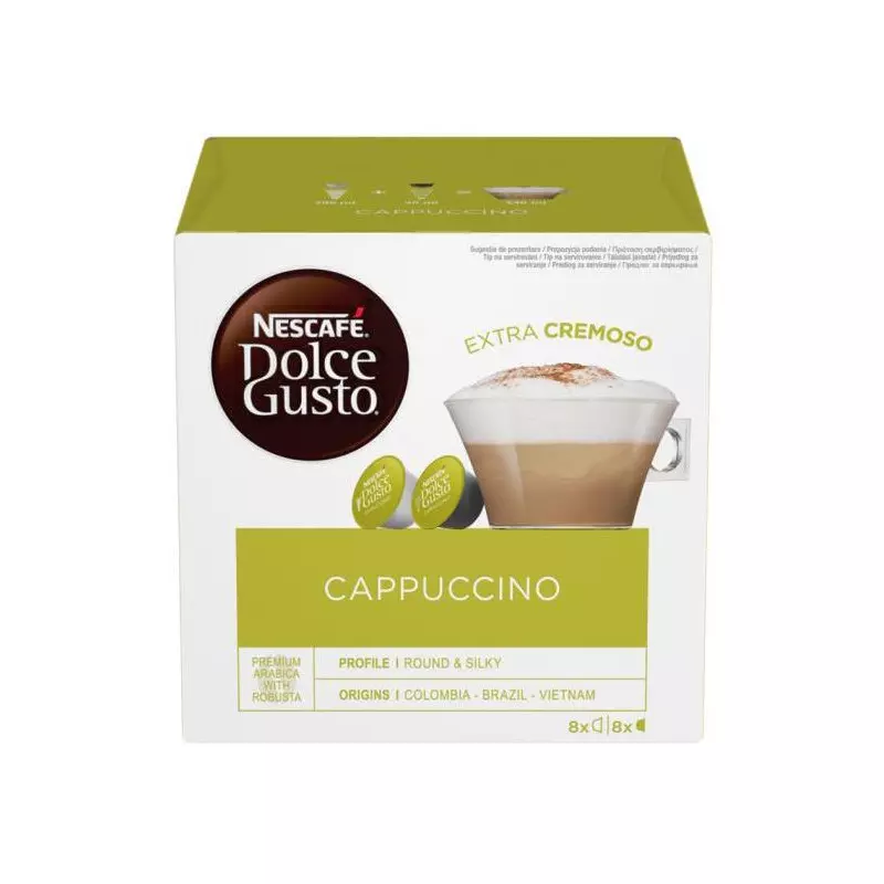 Kávové kapsule DOLCE GUSTO Cappuccino (16 ks) Kávové kapsule DOLCE GUSTO Cappuccino (16 ks)