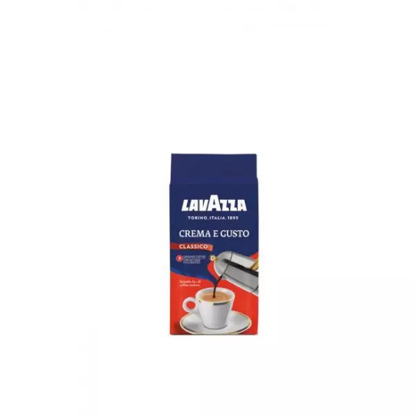 Káva LAVAZZA Crema e Gusto mletá 250 g vákuovo balená