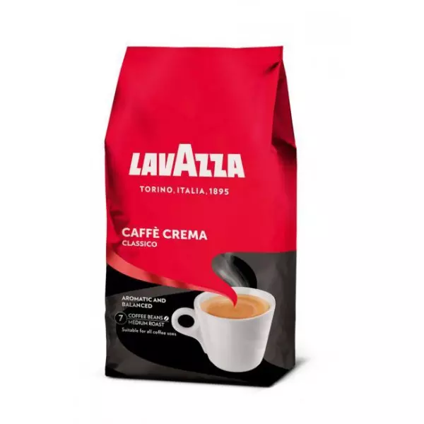 Káva LAVAZZA Caffe Crema Classico zrnková 1 kg
