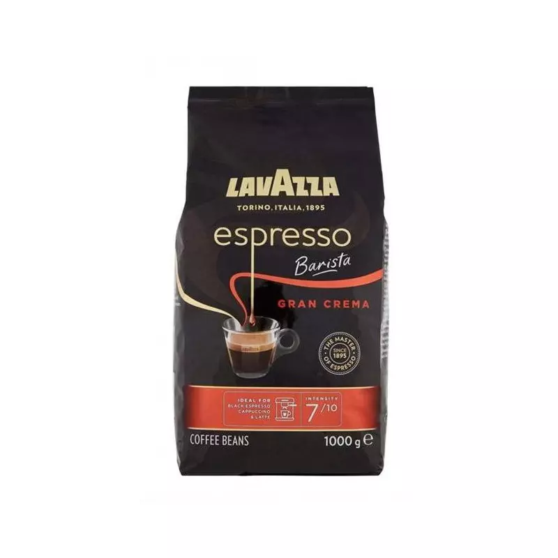 Káva LAVAZZA Gran Crema Espresso Barista zrnková 1 kg Káva LAVAZZA Gran Crema Espresso Barista zrnková 1 kg
