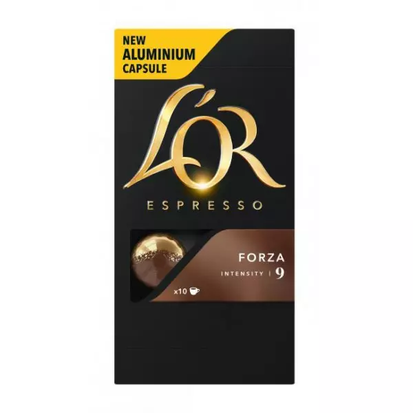 Kapsule L´OR Forza 10 kapsúl 52 g