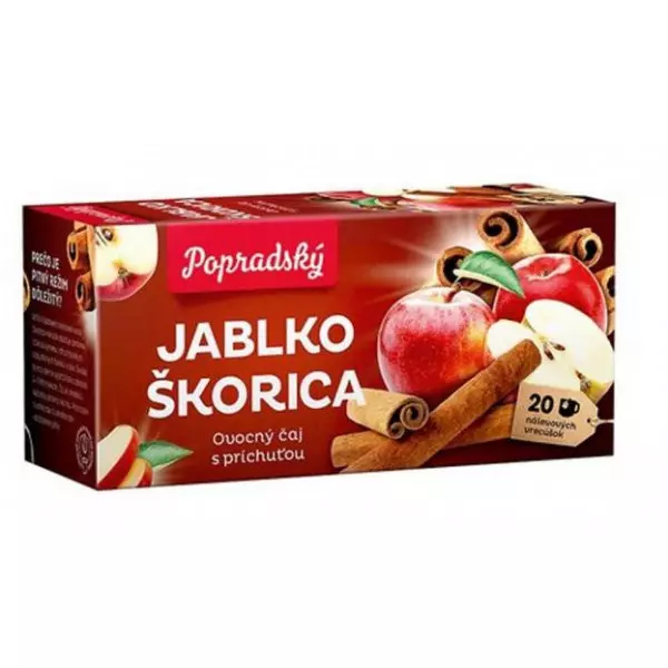 Čaj BOP ovocný jablko, škorica 20 x 2 g