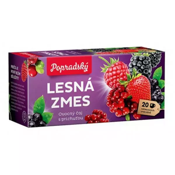 Čaj BOP ovocný lesná zmes 20 x 2 g