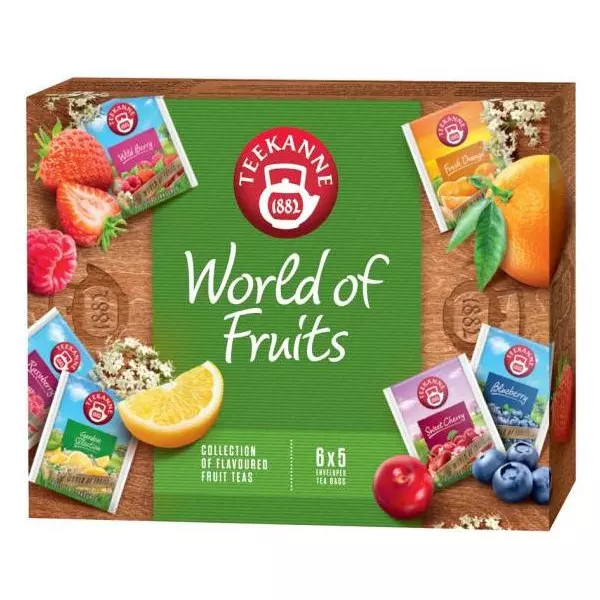 Kolekcia čajov TEEKANNE World of Fruits HB 68,75 g