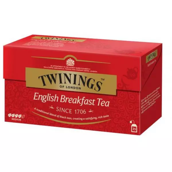 Čaj Twinings čierny English Breakfast HB 50 g