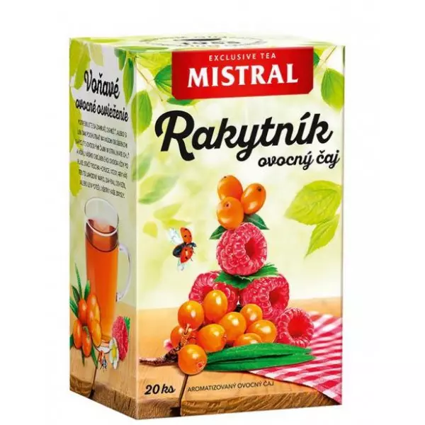 Čaj MISTRAL ovocný Rakytník HB 40 g