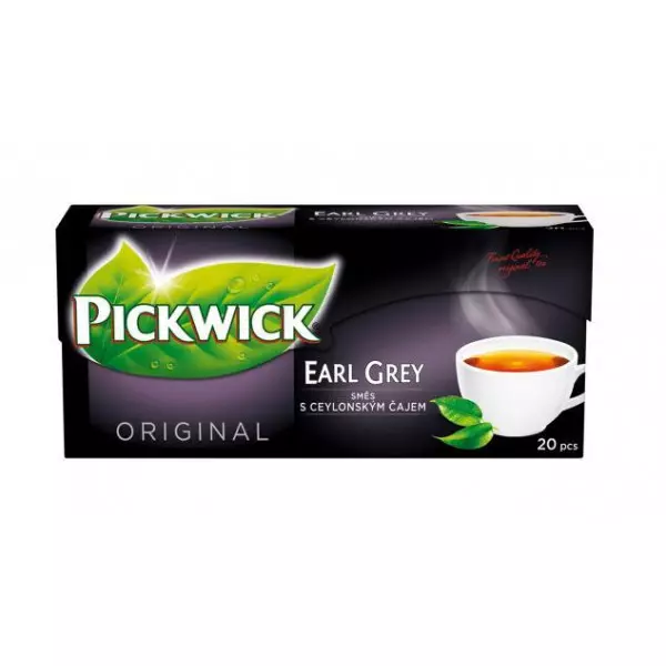 Čaj PICKWICK čierny Earl Grey 20x1,75 g