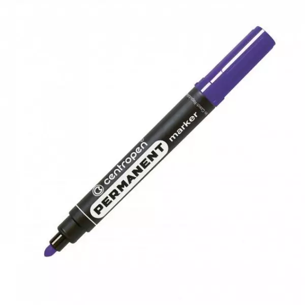 Permanentný popisovač Centropen 8566 fialový