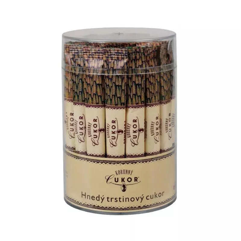 Cukor trstinový porciovaný 50 x 4,5 g Cukor trstinový porciovaný 50 x 4,5 g