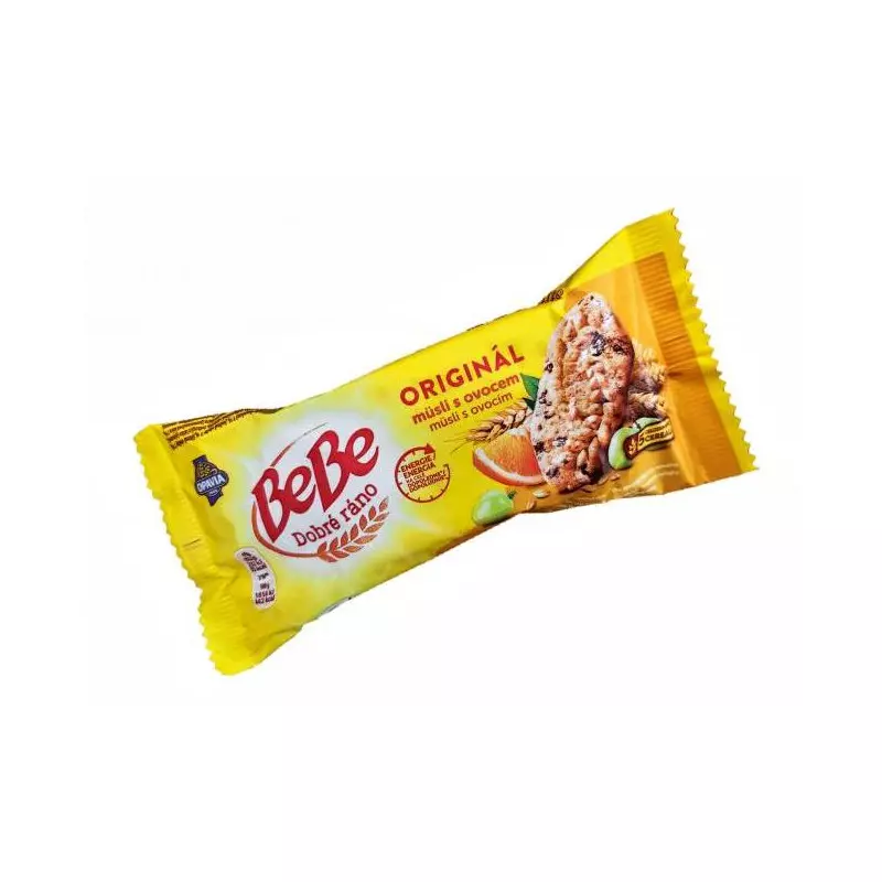 BeBe Dobré ráno müsli s ovocím 50 g BeBe Dobré ráno müsli s ovocím 50 g