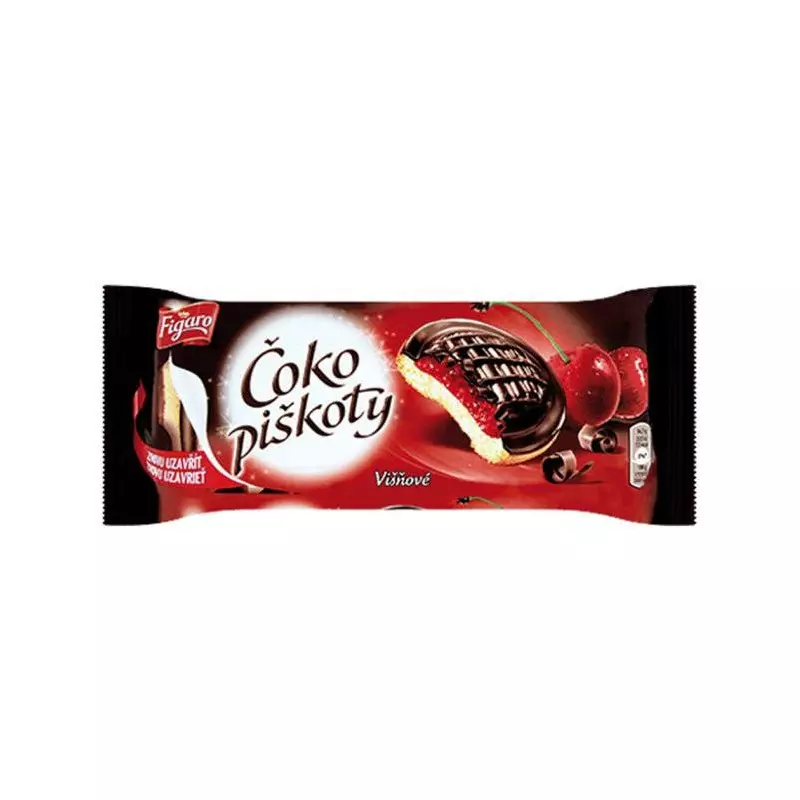 Figaro Čoko piškóty višňa 147 g Figaro Čoko piškóty višňa 147 g