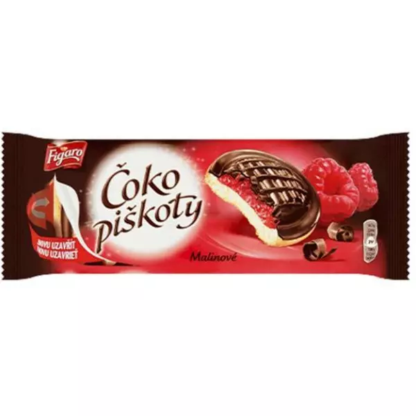 Figaro Čoko piškóty malina 147 g