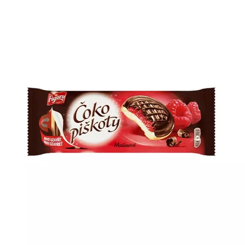 Figaro Čoko piškóty malina 147 g Figaro Čoko piškóty malina 147 g