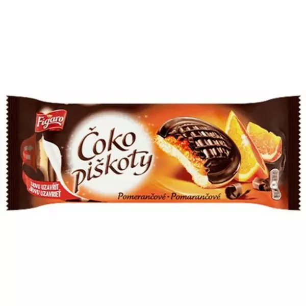 Figaro Čoko piškóty pomaranč 147 g