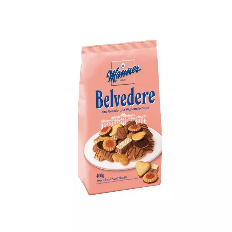 Čajové pečivo Manner Belvedere 400 g Čajové pečivo Manner Belvedere 400 g