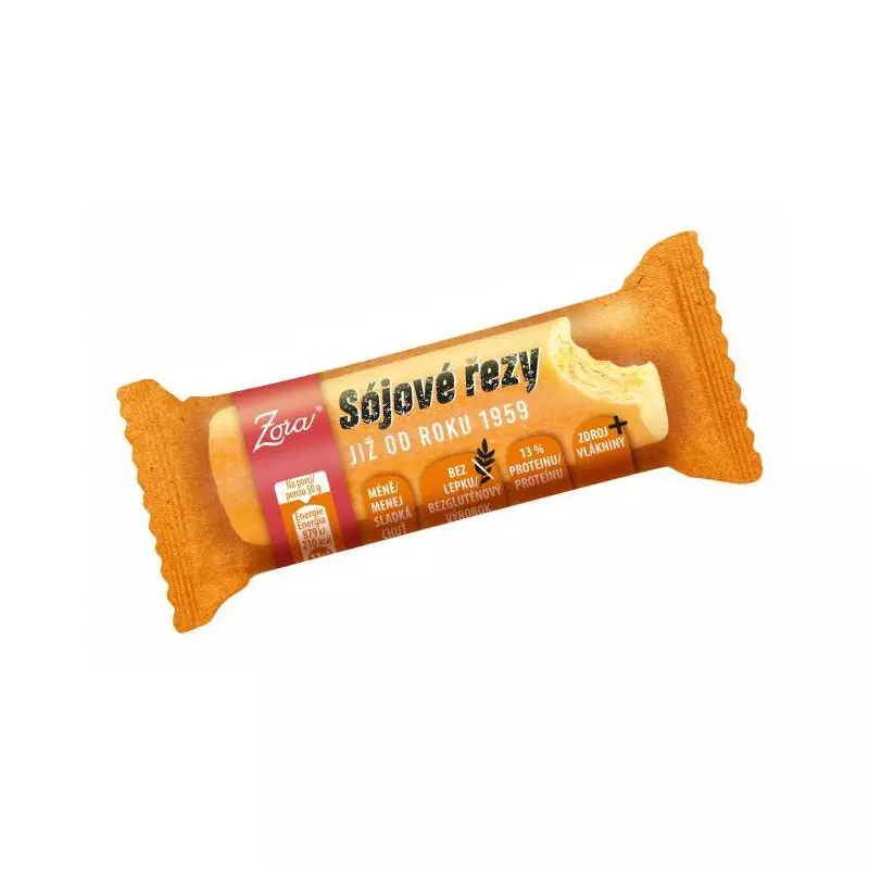 Sójové rezy ZORA 50g Sójové rezy ZORA 50g