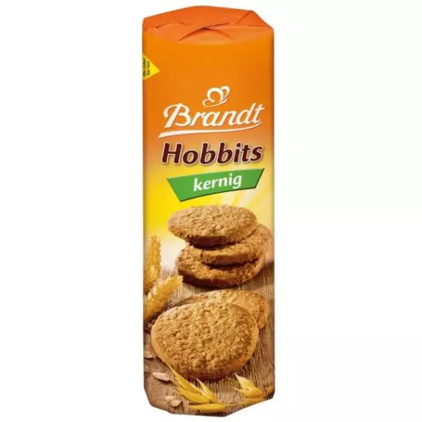 Ovsené sušienky Brandt Hobbits kerning 250 g