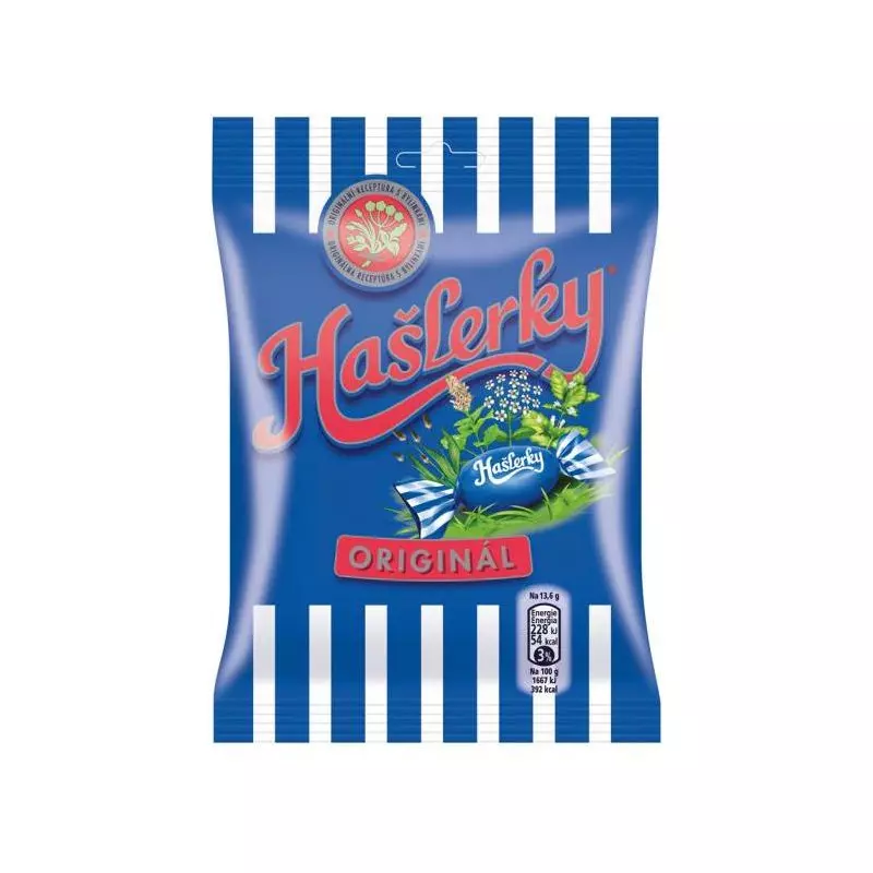 Cukríky Hašlerky Originál 90 g Cukríky Hašlerky Originál 90 g