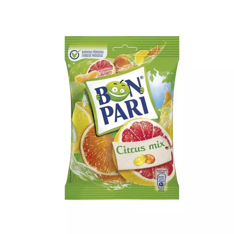 Cukríky Bon Pari Citrus mix 90g Cukríky Bon Pari Citrus mix 90g