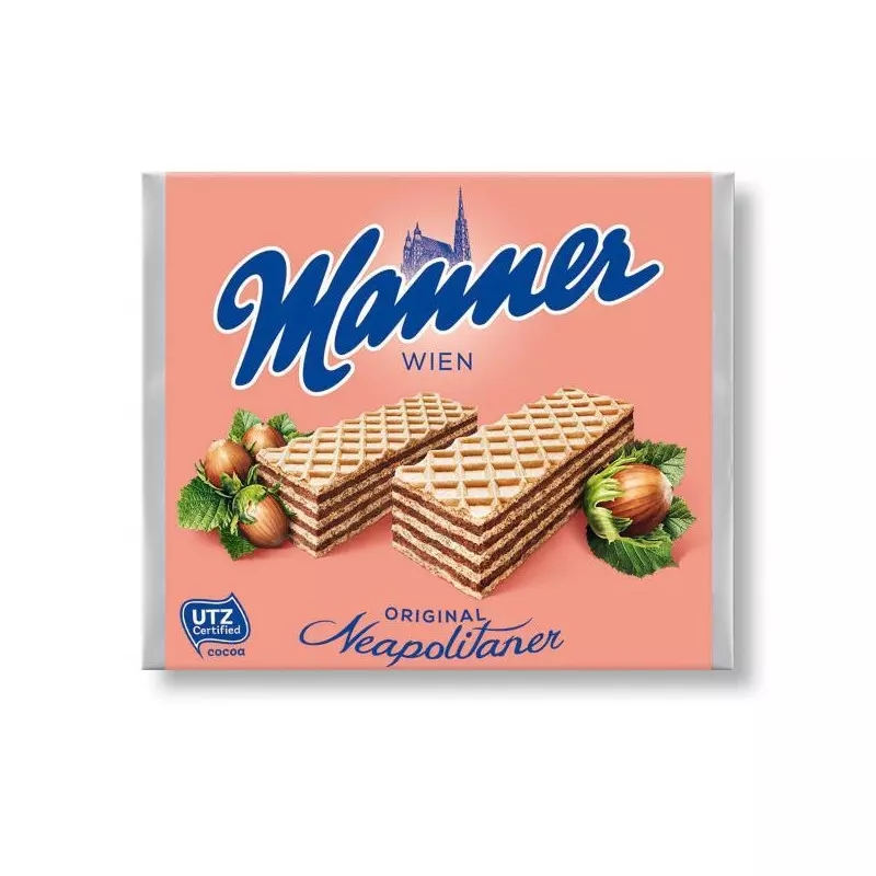 Oblátky Manner lieskovoorieškové 75 g Oblátky Manner lieskovoorieškové 75 g