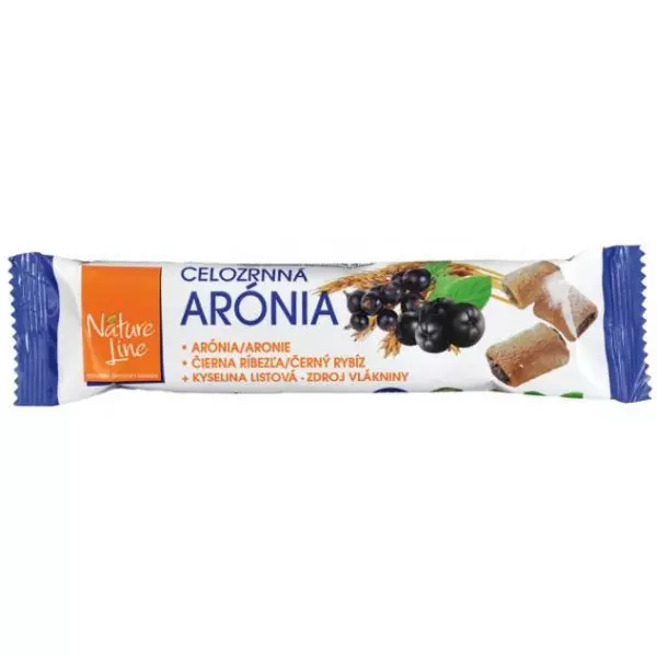 NATURE LINE sušienky celozrnné Arónia 65 g