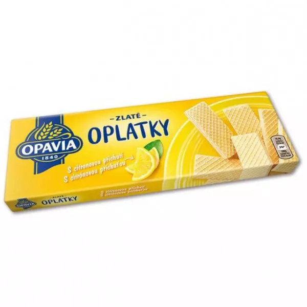 Zlaté oblátky citrónové 146g