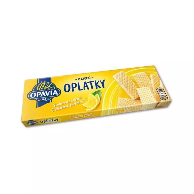 Zlaté oblátky citrónové 146g Zlaté oblátky citrónové 146g