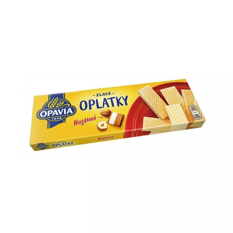 Zlaté oblátky nugátové 146g Zlaté oblátky nugátové 146g